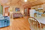 Spruce Cabin living room
