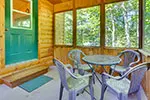 Spruce Cabin porch